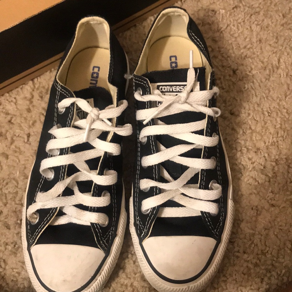 Black Low Top Converse